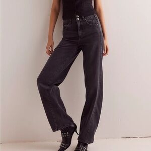 FREE PEOPLE We The Free Aster Straight-Leg Jeans